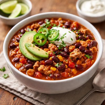 Turkey bean chili
