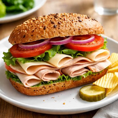 Turkey breast sandwich