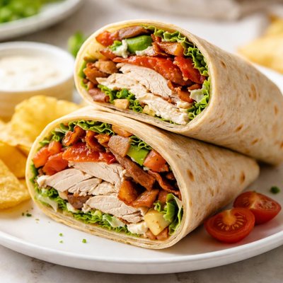 Turkey club wrap