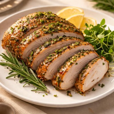 Turkey herbed