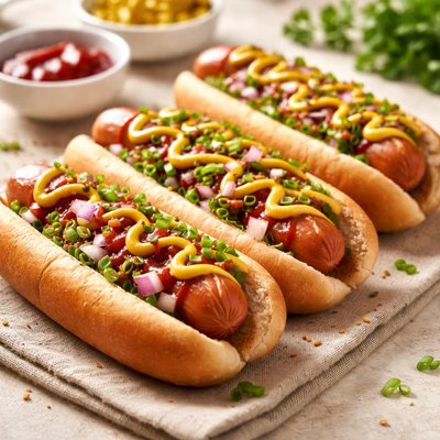 Turkey hot dogs