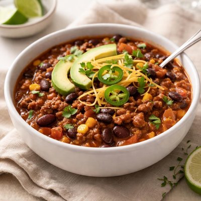 Turkey meat chili