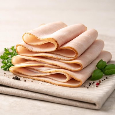 Turkey meat slices