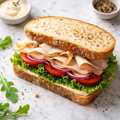 Turkey on sourdough