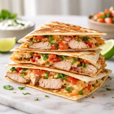 Turkey quesadilla