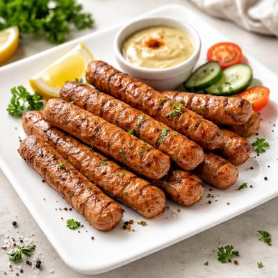Turkey sausage link stick