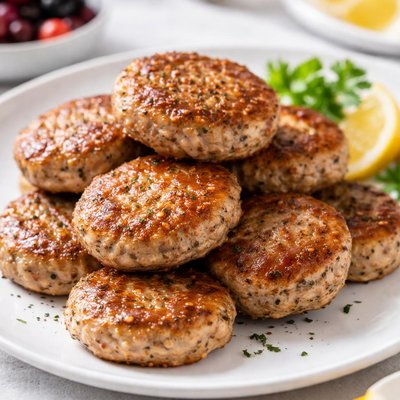 Turkey sausage patties