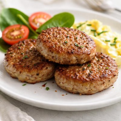 Turkey sausage patty