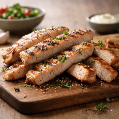 Turkey steak strips