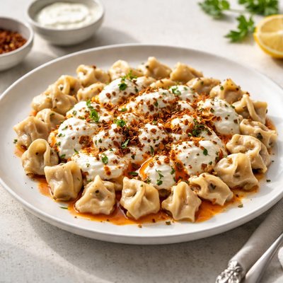Turkish dumplings