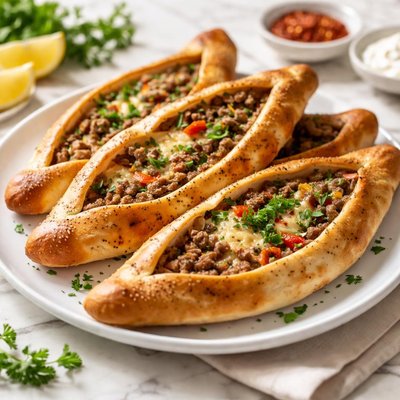 Turkish pide bread