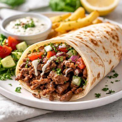 Turks beef shawarma