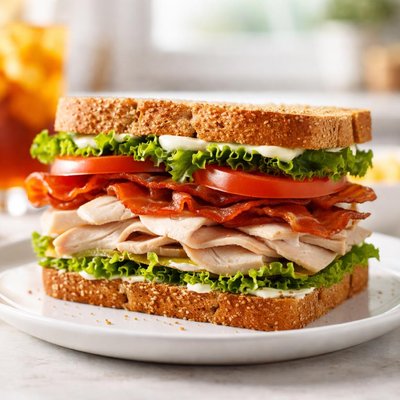 Turky bacon club tim hortons