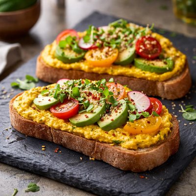 Turmeric toast