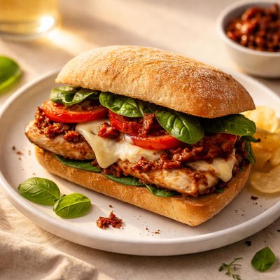 托斯卡纳鸡肉三明治