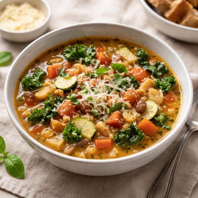 Tuscan vegetable soup