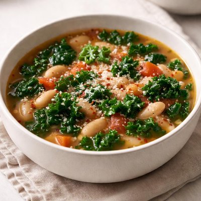 Tuscan white bean and kale