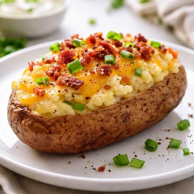 Twice baked potato