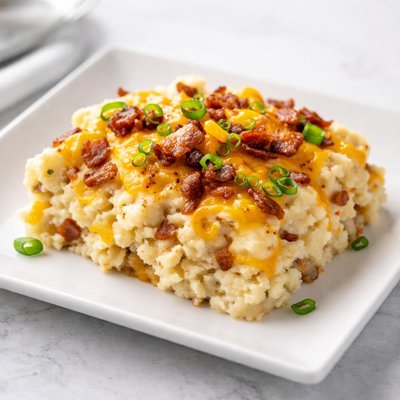 Twice baked potato casserole