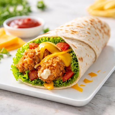 Twister from  kfc with cheese