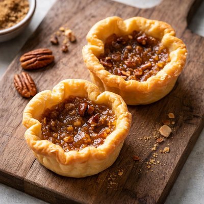Two butter tarts