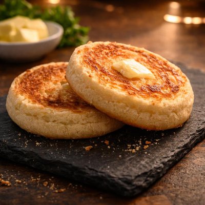 Two english muffins