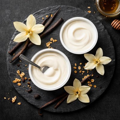 Two good vanilla yogurt