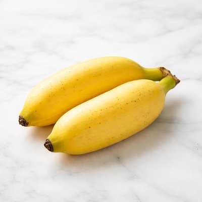 Two small bananas
