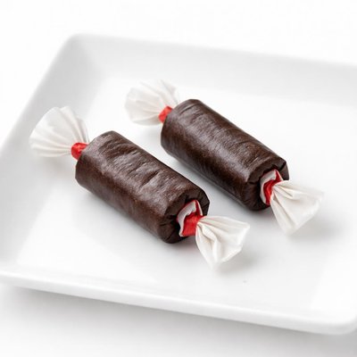 Two tootsie rolls