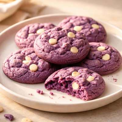 Ube cookie