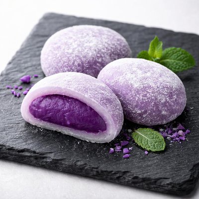 Ube mochi
