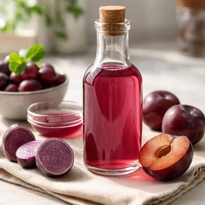 Ube plum vinegar