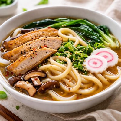 Udon soup