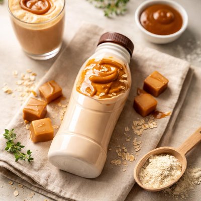 Ufit salad caramel protein drink