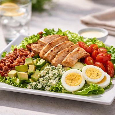 Umamai burger cobb salad