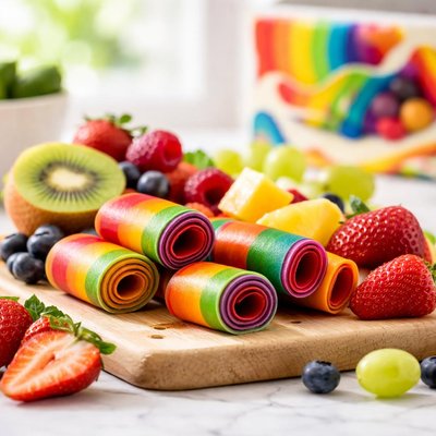 Uncle tobys roll-ups rainbow fruit salad