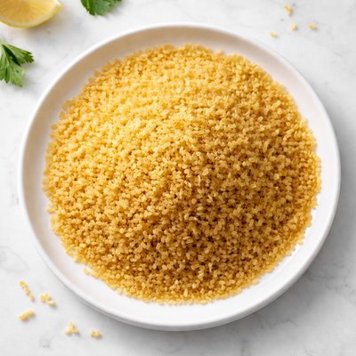 Uncooked bulgur
