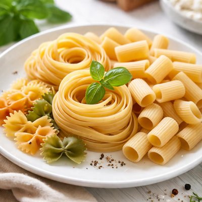 Uncooked pasta