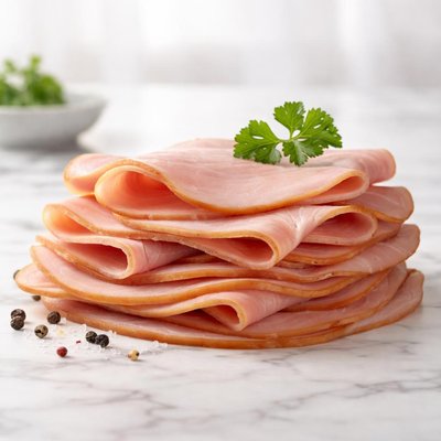 Uncured ham slice