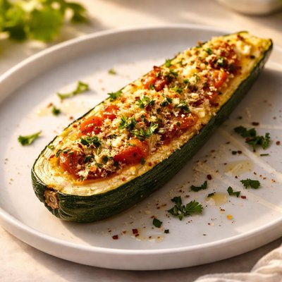 Une demi courgette