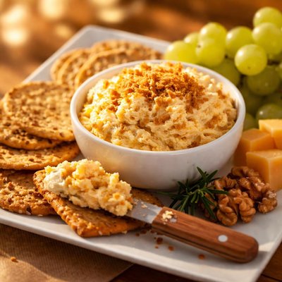 Unexpected cheddar spread