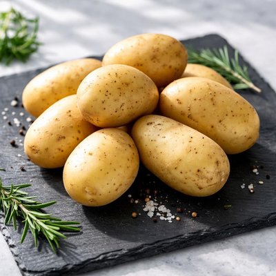 Ungekochte kartoffeln