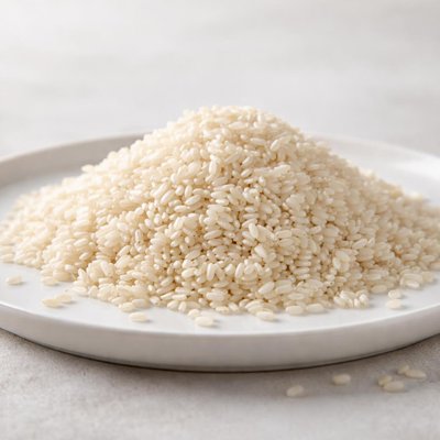 Ungekochter milchreis