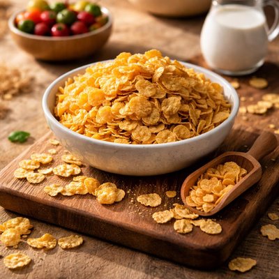 Ungezuckerte cornflakes