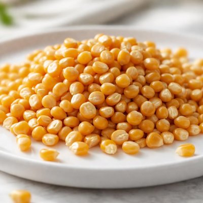 Unpopped popcorn kernels