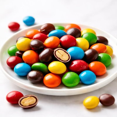 Unreal dark chocolate peanut gems