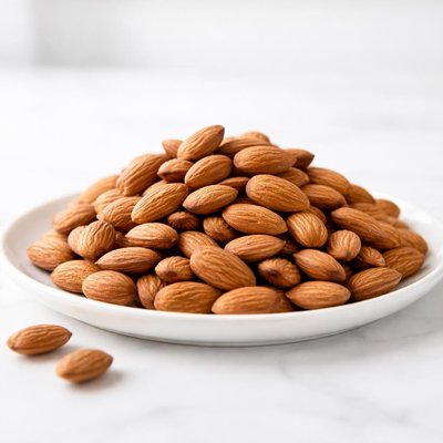 Unroasted almonds