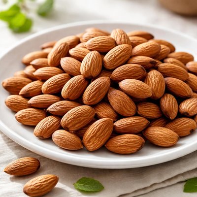 Unsalted almonds