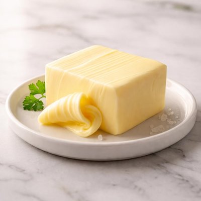 Unsalted butter pat