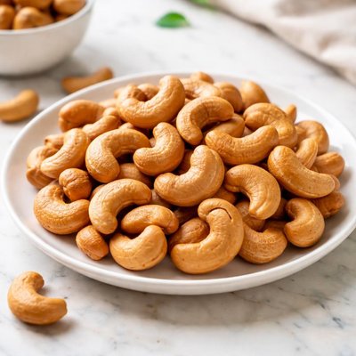 Unsalted roasted cashews